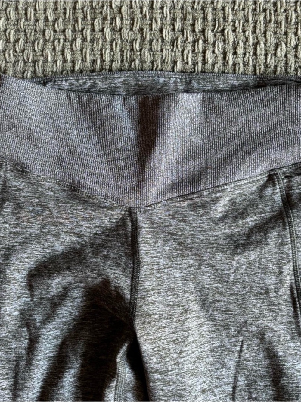 PINK Victoria’s Secret grey cozy Leggings - Picture 2 of 5